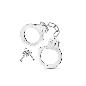 MAI No.38 METAL HANDCUFFS SILVER