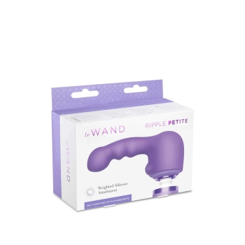 LE WAND PETITE RIPPLE ATTACHMENT COVER VIOLET