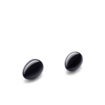 LE WAND CRYSTAL YONI EGGS BLACK OBSIDIAN