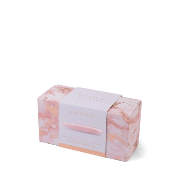 LE WAND CRYSTAL SLIM WAND ROSE QUARTZ