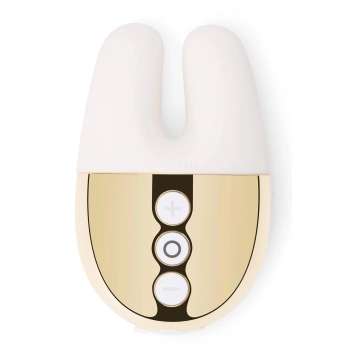 LE WAND DOUBLE VIBE WHITE GOLD