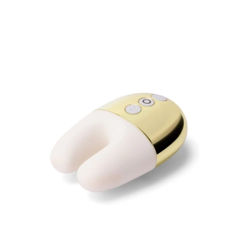 LE WAND DOUBLE VIBE WHITE GOLD