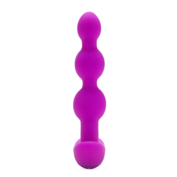 B-VIBE TRIPLET ANAL BEADS FUCHSIA
