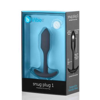 B-VIBE SNUG PLUG 1 BLACK