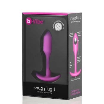 B-VIBE SNUG PLUG 1 FUCHSIA