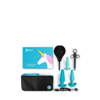 B-VIBE ANAL EDUCATION SET BLACK