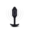 B-VIBE VIBRATING SNUG PLUG 2 BLACK