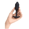 B-VIBE VIBRATING SNUG PLUG 2 BLACK