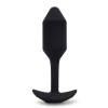 B-VIBE VIBRATING SNUG PLUG 2 BLACK