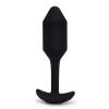 B-VIBE VIBRATING SNUG PLUG 2 BLACK