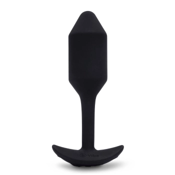 B-VIBE VIBRATING SNUG PLUG 2 BLACK
