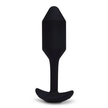 B-VIBE VIBRATING SNUG PLUG 2 BLACK