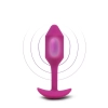 B-VIBE VIBRATING SNUG PLUG 2 ROSE