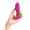 B-VIBE VIBRATING SNUG PLUG 2 ROSE