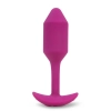 B-VIBE VIBRATING SNUG PLUG 2 ROSE