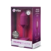 B-VIBE VIBRATING SNUG PLUG 2 ROSE
