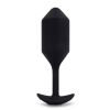 B-VIBE VIBRATING SNUG PLUG 4 BLACK