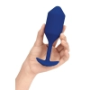 B-VIBE VIBRATING SNUG PLUG 4 NAVY