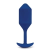 B-VIBE VIBRATING SNUG PLUG 4 NAVY