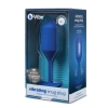 B-VIBE VIBRATING SNUG PLUG 4 NAVY