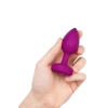 B-VIBE VIBRATING JEWEL PLUG S/M FUCHSIA