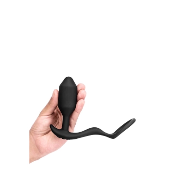 B-VIBE VIBRATING SNUG & TUG M BLACK