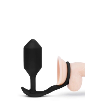 B-VIBE VIBRATING SNUG & TUG XL BLACK