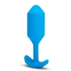 B-VIBE VIBRATING SNUG PLUG 3 BLUE