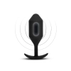 B-VIBE VIBRATING SNUG PLUG 5 BLACK