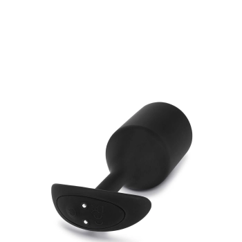 B-VIBE VIBRATING SNUG PLUG 5 BLACK