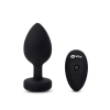 B-VIBE VIBRATING JEWEL PLUG XXL BLACK