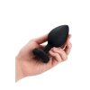 B-VIBE VIBRATING JEWEL PLUG XXL BLACK