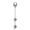 DOMINO METALLIC BALLS - SILVER