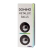 DOMINO METALLIC BALLS - SILVER