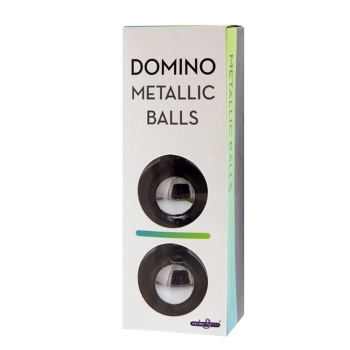 DOMINO METALLIC BALLS - SILVER