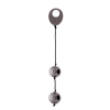 DOMINO METALLIC BALLS -CHROME BLACK