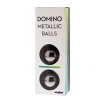 DOMINO METALLIC BALLS -CHROME BLACK