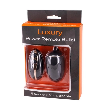 LUXURY POWER REMOTE BULLET BLACK