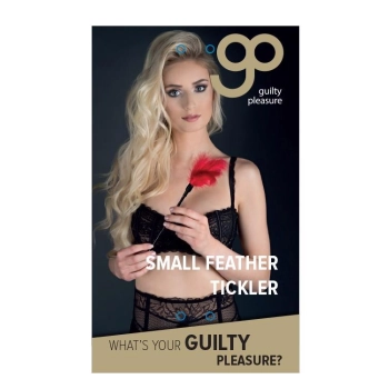 GP SMALL FEATHER TICKLER RED