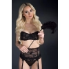GP LARGE FEATHER TICKLER BLACK
