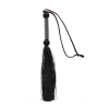 Flogger silikonowy Guilty Pleasure BDSM czarny