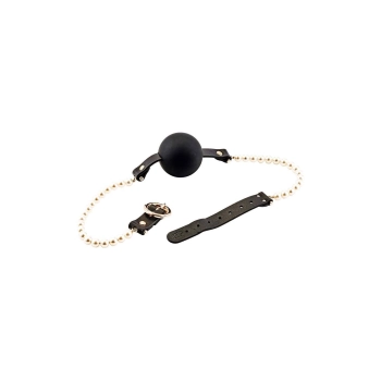 Knebel silikonowy perłowy Majestic Pearl Guilty Pleasure