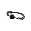 Knebel pleciony Moonlight Guilty Pleasure czarny