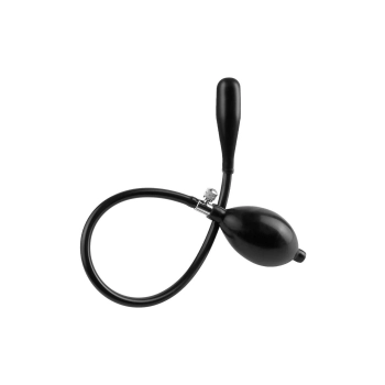 ANAL FANTASY COLLECTION INFLATABLE SILICONE ASS EXPANDER BLACK