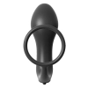 ANAL FANTASY COLLECTION ASS-GASM COCKRING VIBRATING PLUG BLACK