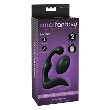 Masażer prostaty z pilotem Anal Fantasy Elite P Spot Pro czarny