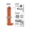 Przedłużka Fantasy Xtensions Perfect 2.5 cm z paskiem na jądra