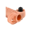 Wibracyjna przedłużka Real Feel 5 cm Pipedream jasna