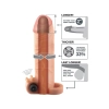 Wibracyjna przedłużka Real Feel 5 cm Pipedream jasna
