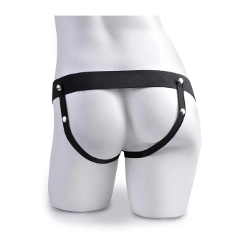 FETISH FANTASY SERIES 7 INCH SQUIRTING HOLLOW STRAP-ON LIGHT